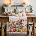 thumbnail image 1 of Thanksgiving Pumpkin Table Runner, Autumn Thanksgiving Kitchen Dining Table Decoration for Home Party Decor 13x36 Inches, 1 of 9