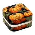 thumbnail image 1 of Thanksgiving Pumpkin Travel Portable Jewelry Organizer: Square Bracelet Holder, Jewelry Display, and Box for Girls and Women, 1 of 6