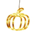 thumbnail image 1 of Thanksgiving Pumpkin Window Lights with Suction Cup – Lighted Fall Window Decorations, 1 of 6