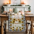 thumbnail image 1 of Thanksgiving Pumpkins Table Runner, Autumn Thanksgiving Kitchen Dining Table Decoration for Home Party Decor 13x108 Inches, 1 of 9