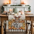 thumbnail image 1 of Thanksgiving Rabbit Table Runner, Autumn Thanksgiving Kitchen Dining Table Decoration for Home Party Decor 13x48 Inches, 1 of 9