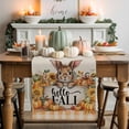 thumbnail image 1 of Thanksgiving Rabbit Table Runner, Autumn Thanksgiving Kitchen Dining Table Decoration for Home Party Decor 13x60 Inches, 1 of 9