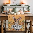 thumbnail image 1 of Thanksgiving Rabbit Table Runner, Autumn Thanksgiving Kitchen Dining Table Decoration for Home Party Decor 13x72 Inches, 1 of 9