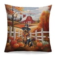 thumbnail image 1 of Thanksgiving Rottweiler Pilgrim Grateful, Thankful, Blessed Fall Welcome Pillowcase Double Sided Rottie Dog Lover Gifts Idea Pillow Case Covers - 00021, 1 of 3