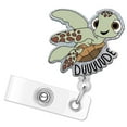 Thanksgiving Sale Office&Craft&Stationery,Funny Sea Turtle Badge Reels