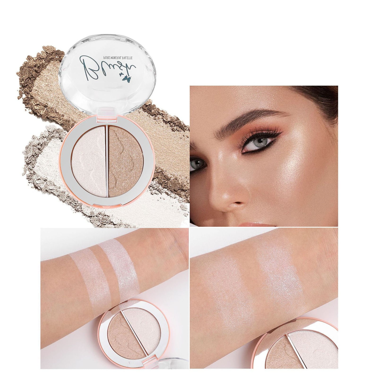 Thanksgiving Sales 2024 Blush,Two Color Highlight Brighten Multi