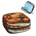 thumbnail image 1 of Thanksgiving Sanitary Napkin Pouch with Plush Velvet, Sponge, and Oxford Cloth - 4.7x6.6x6.6 in - Ideal for Storing Your Sanitary Napkins, 1 of 1