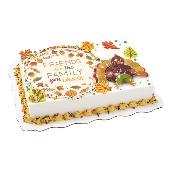 Thanksgiving Sheet Cake