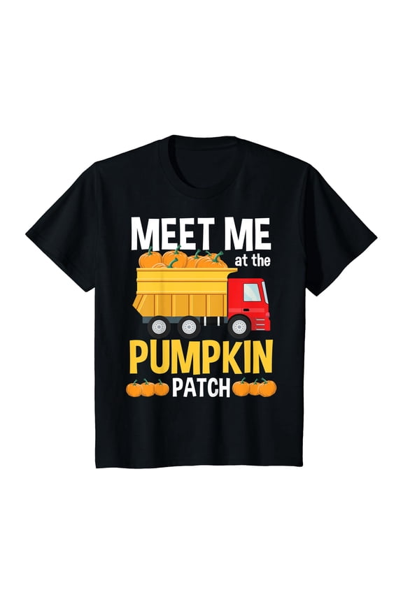 Thanksgiving Shirt Boys Toddlers Truck Pumpkin Patch T-Shirt , Vintage T-Shirt