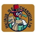 thumbnail image 1 of Thanksgiving Square Desk Mat Mouse Mat Mouse Pad, 8.3x9.8 Inch, Non-Slip Rubber Bottom, Printed, Suitable for Office and Gaming, 1 of 6