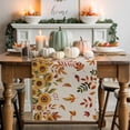 thumbnail image 1 of Thanksgiving Sunflower Table Runner, Autumn Thanksgiving Kitchen Dining Table Decoration for Home Party Decor 13x48 Inches, 1 of 9