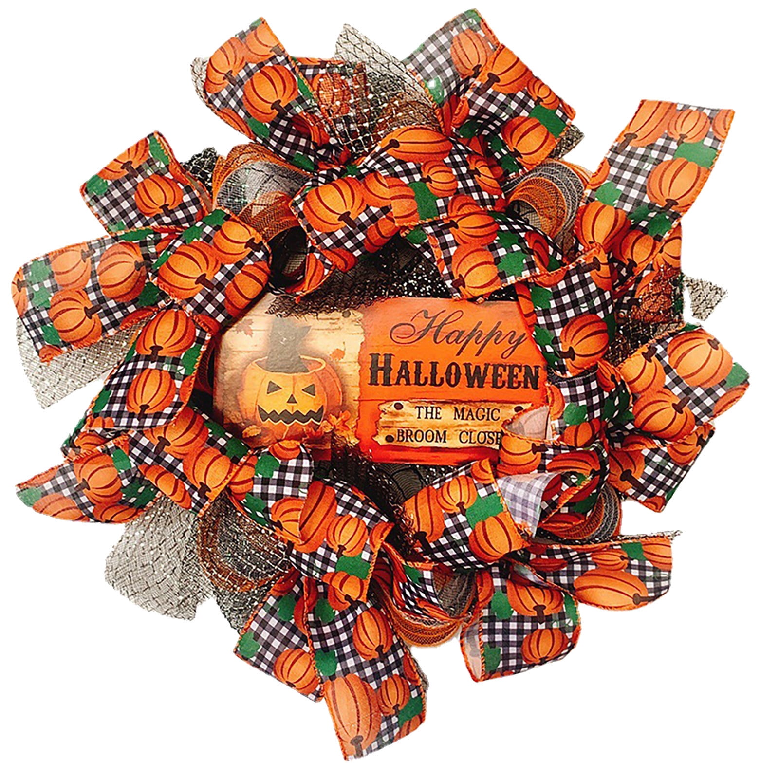 Thanksgiving Table Decor Clearance sale Fall Wreath, Autumn Maple Leaf