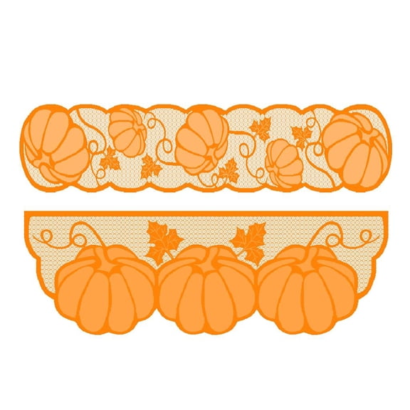 Thanksgiving Table Decoration Set Table Runner Maple Leaves Pumpkin Tablecloth for Home Farmhouse Decorative Kit