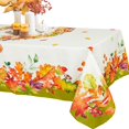 thumbnail image 1 of Thanksgiving Tablecloth, Fall Tablecloth with Leave Print Autumn Tablecloth, Waterproof Thanksgiving Table Cloths for Fall Decor, Thanksgiving Tablecloth for Rectangle Tables 60 X 120 Inch, 1 of 1