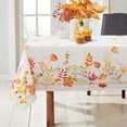 thumbnail image 1 of Thanksgiving Tablecloth Fall Tablecloths Autumn Leaves Pumpkin Table Cloths Stain-Resistant Anti-Wrinkle Washable Thanksgiving Decorations for Tablecloth 60 X 84 Inch, 1 of 4