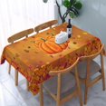 thumbnail image 1 of Thanksgiving Tablecloth Rectangle Table Cloth Washable Rustic Checkerboard Table Cover for Decoration Kitchen Dining Room 60x84 Inch, 1 of 6
