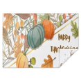 thumbnail image 1 of Thanksgiving Tablecloth Waterproof Spillproof Tablecolths Table Covers Rustic Autumn Farm Pumpkins Harvest Table Cloths for Thanksgiving Background Indoor and Outdoor Birthday Rectangle,60x84inch, 1 of 5