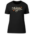thumbnail image 1 of Thanksgiving Text And Fall Leaf T-Shirt Women -Image by Shutterstock, Female x-Large, 1 of 2