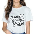 thumbnail image 1 of Thanksgiving Thankful Grateful Blessed Thankful T-Shirt, 1 of 4