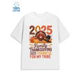 thumbnail image 1 of Thanksgiving Tribe men Thanksgiving 180G 100% Cotton white funny family Vintage Unisex Shirt Printed tshirts Unique Design Unisex Shirt Printed tshirts Casual Unisex Shirt Printed tshirts, 1 of 7