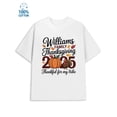 thumbnail image 1 of Thanksgiving Tribe mens Thanksgiving 180G 100% Cotton white turkey funny Original Unisex Shirt Short Sleeve tshirts Trendy Unisex Shirt Crewneck tshirts Unique Design Unisex Shirt Cotton tshirts, 1 of 7