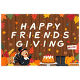 thumbnail image 1 of Thanksgiving Turkey Banner Colorful Leaves Pumpkin Decoration Rustic Party Decoration for Friendsgiving Celebration Autumn Gathering Indoor Event, 1 of 6