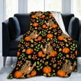 thumbnail image 1 of Thanksgiving Turkey Blanket Pumpkin Throw Blanket Fall Blanket Thanksgiving Birthday Gifts Soft Sofa Blanket Throw Blanket for Travel Camping Bed Blanket for Home Car, 1 of 6