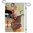 thumbnail image 1 of Thanksgiving Turkey Fall Garden Flag 12.5x18 Inch Double Sided Outside Burlap Gobble Garden Flags Holiday Seasonal Outdoor Decorative Yard Flag, 1 of 6