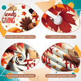 thumbnail image 1 of Thanksgiving Turkey Friendsgiving Banner Autumn Leaves Harvest Decorations for Fall Party Family Gathering Indoor Celebration, 1 of 2