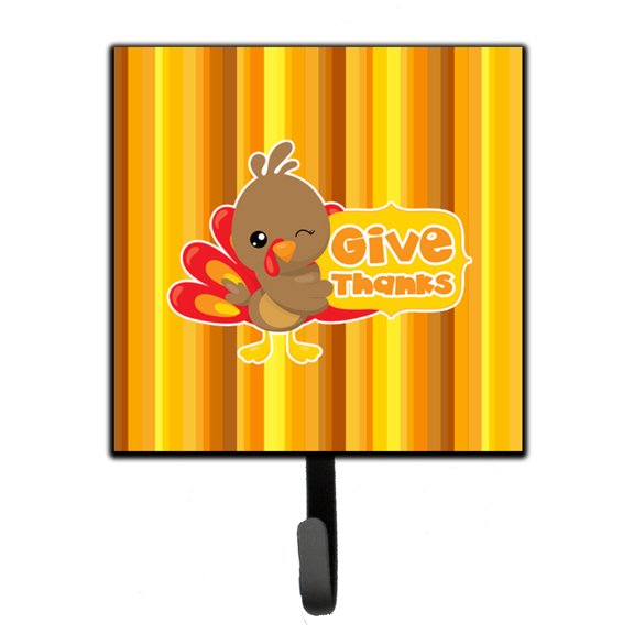 Thanksgiving Turkey Give Thanks Leash or Key Holder