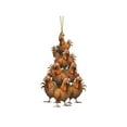 thumbnail image 1 of Thanksgiving Turkey Hanging Ornament, Fall Harvest Decor, Christmas Tree Ornament, Holiday Hanging Decoration for Home, Mantel, Tabletop, Seasonal Thanksgiving and Christmas Decor, 1 of 3