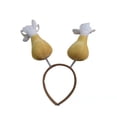 thumbnail image 1 of Thanksgiving Turkey Leg Headband Festive Holiday Party Hair Accessory for Celebration Events, 1 of 6