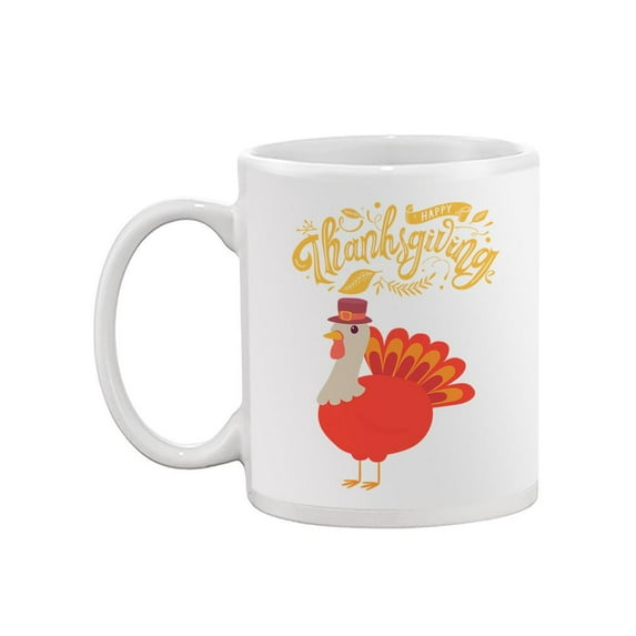Thanksgiving Turkey Mug - SPIdeals Designs,