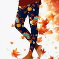 thumbnail image 1 of Thanksgiving Turkey Print Comfortable Breathable Leggings For Women Leggings for Women with Pockets Mesh Leggings for Women New Mix Leggings plus Size Textu Leggings for Tall Women Deer Leggings for, 1 of 4
