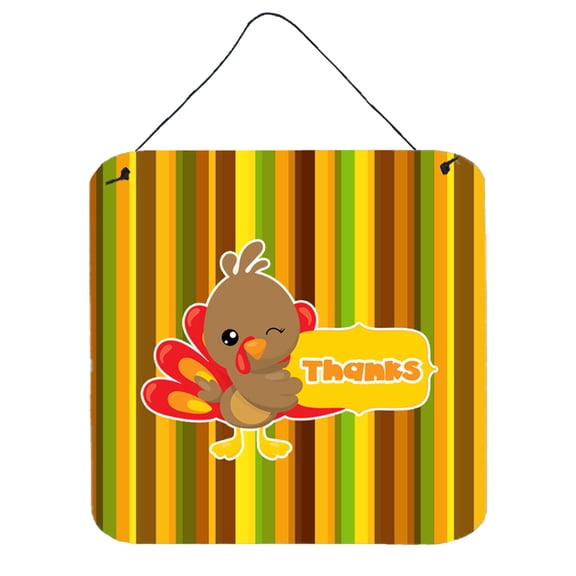Thanksgiving Turkey Thanks Wall or Door Hanging Prints