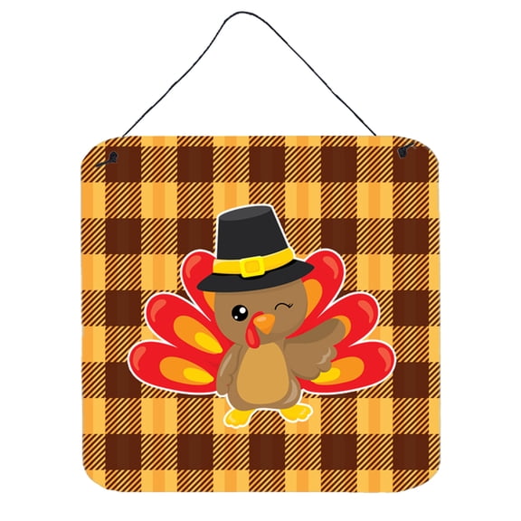 Thanksgiving Turkey Wink Wall or Door Hanging Prints