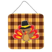 Thanksgiving Turkey Wink Wall or Door Hanging Prints