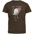 thumbnail image 1 of Thanksgiving Twerky Day Brown Adult T-Shirt - Medium, 1 of 1