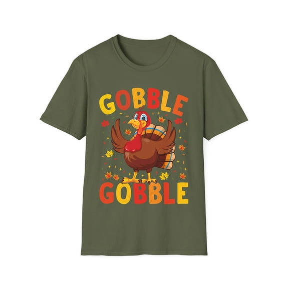 Thanksgiving With Gnomies Turkey Dinner Pumpkin Autumn Fall TShirt