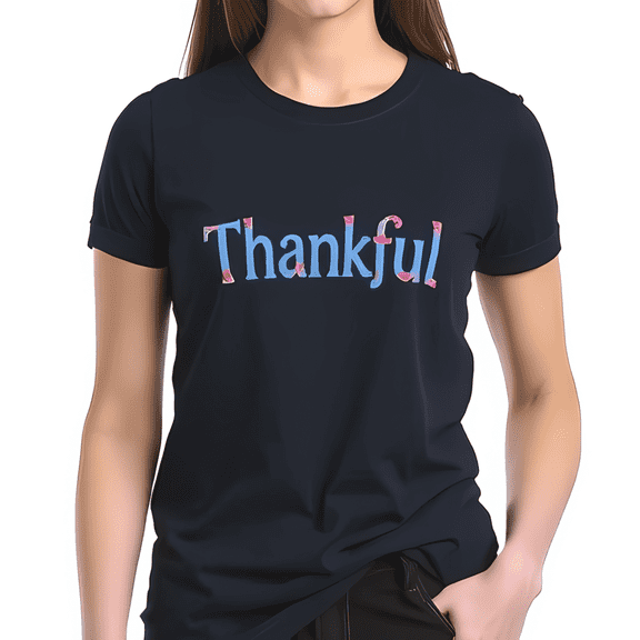 Thanksgiving Women's Shirt – Simple & Cozy Tee for Family Holiday Celebrations