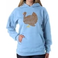 thumbnail image 1 of Thanksgiving - Women's Word Art Hooded Sweatshirt, 1 of 2