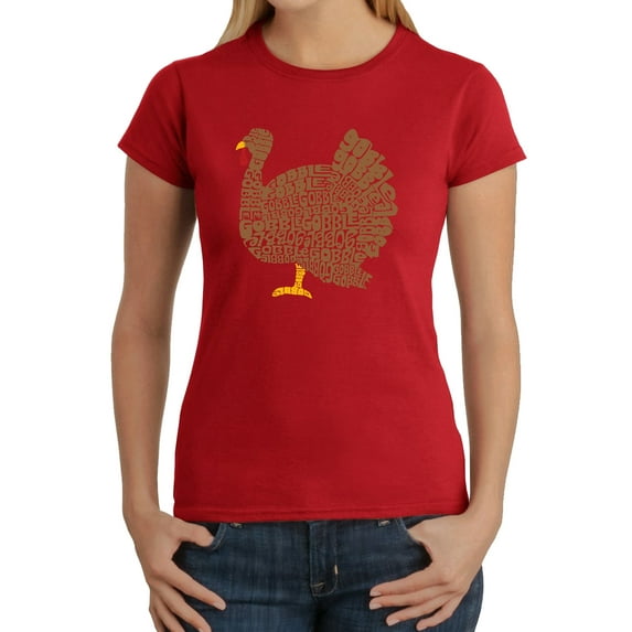 Thanksgiving - Women's Word Art T-Shirt