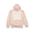 thumbnail image 1 of Thanksgiving Word List, Thanksgiving Hoodie, Unisex Adult Hoodie, Blessed, Thankful, Graphic Hoodie, Autumn Hoodie, Fall Time, Seasons, Thankful Hoodie, Peach (White Text), LARGE, 1 of 1