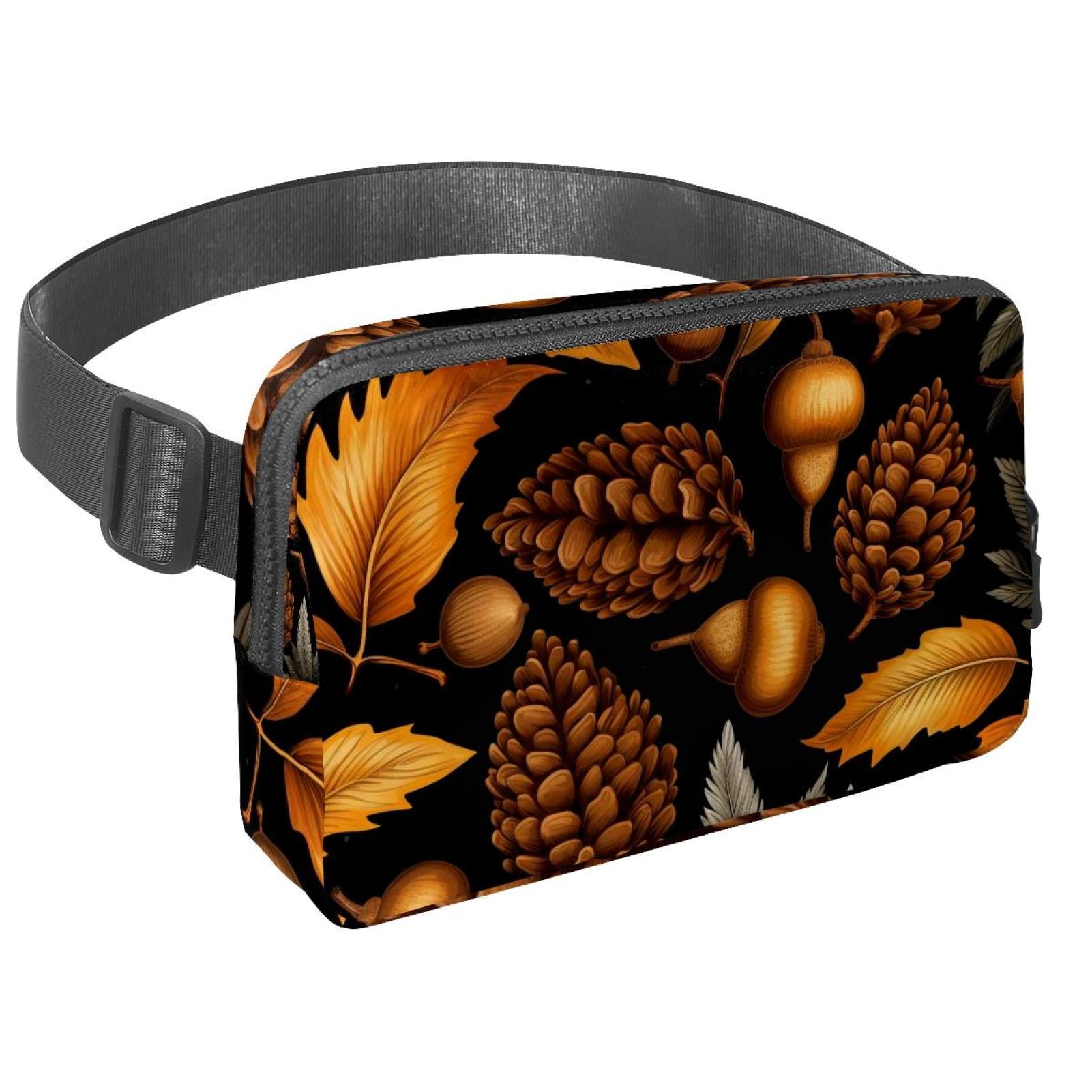 Thanksgiving acorns Waist Pack Fanny Pack Running Belt Lightweight Adjustable with Extension Strap Unisex