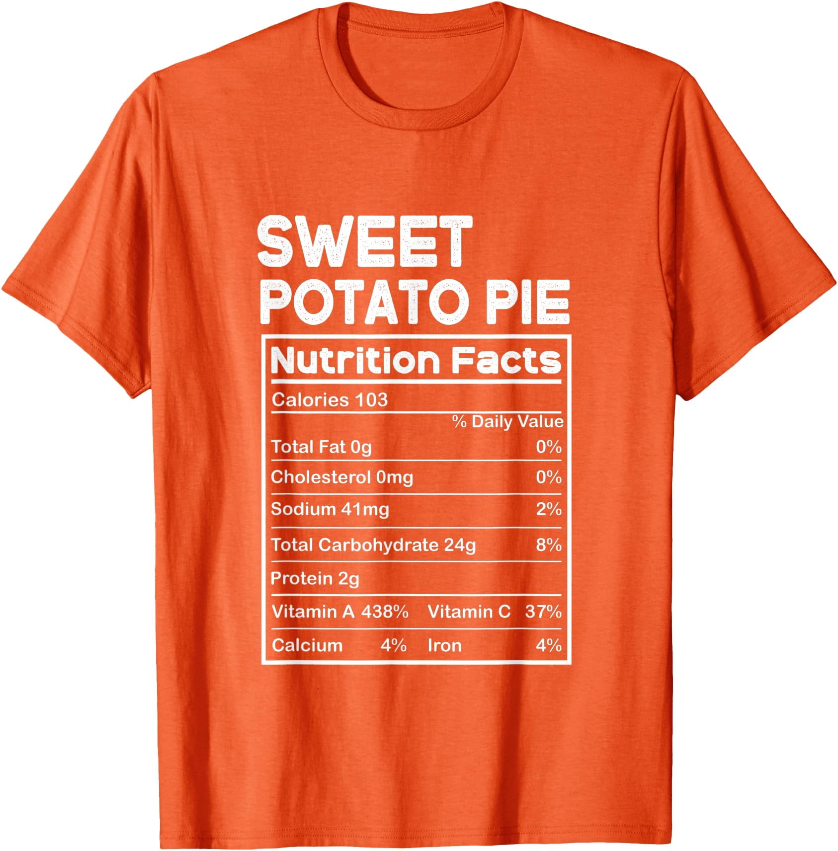 Thanksgiving for Family Sweet Potato Pie T-shirt - Walmart.com