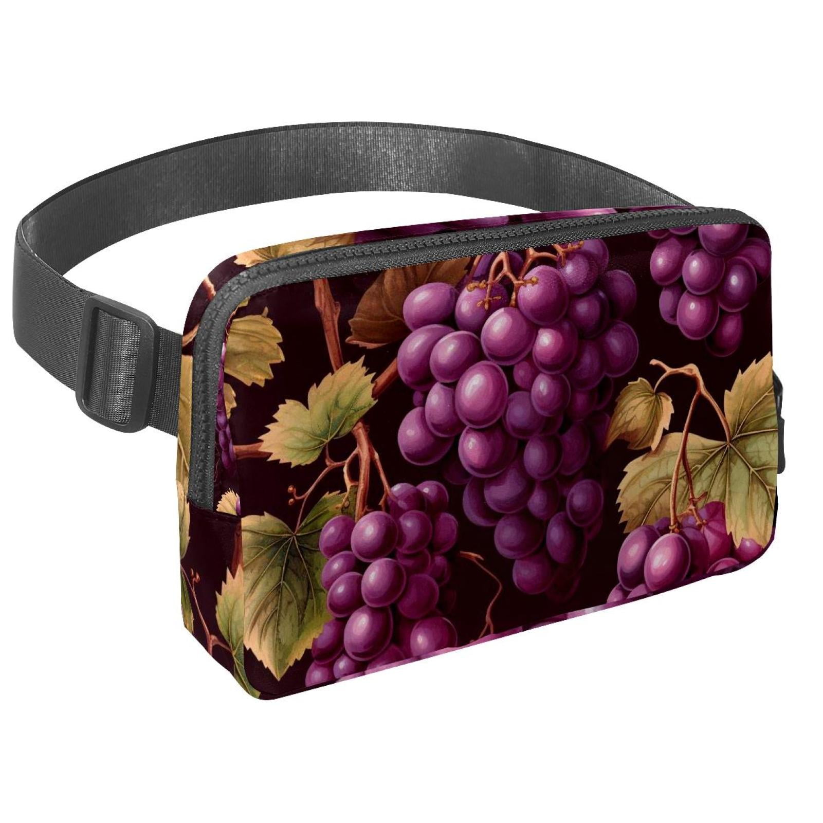 Thanksgiving grapes Running Belt Fanny Packs Waist Packs with Extension Strap Unisex Lightweight Adjustable