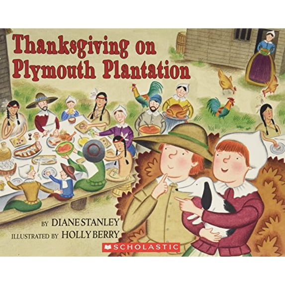 Pre-Owned Thanksgiving on Plymouth Plantation (The Time-Traveling Twins) 9780439814249 Used