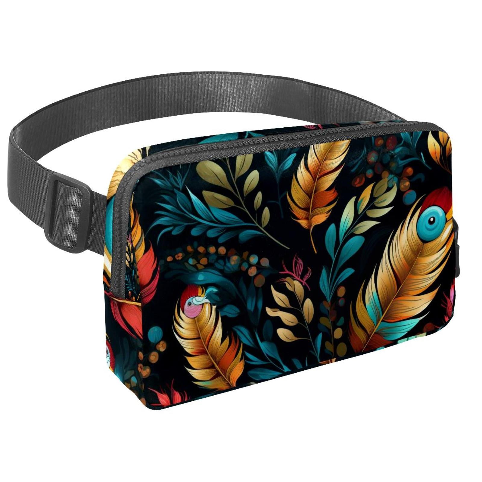 Thanksgiving turkey leaves Lightweight Adjustable Running Belt Waist Bag with Extension Strap - Unisex
