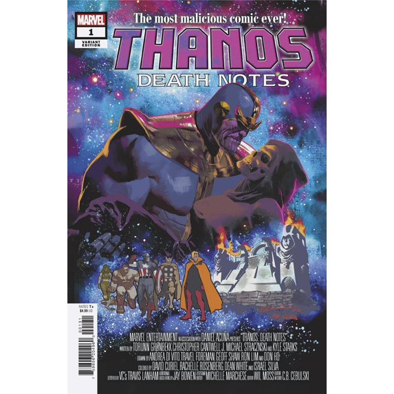 Thanos Death Notes #1 Acuna Var () Marvel Prh Comic Book 2022