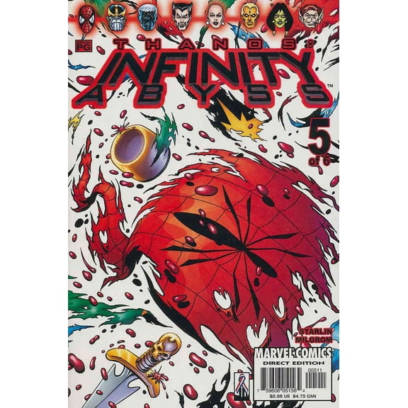 Thanos: Infinity Abyss #5 VF ; Marvel Comic Book